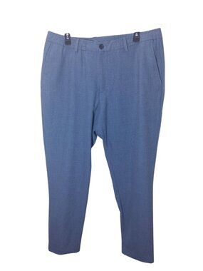 Zara Mens Slim Fit Blue Dress Pants Size 36 Made In Turkey